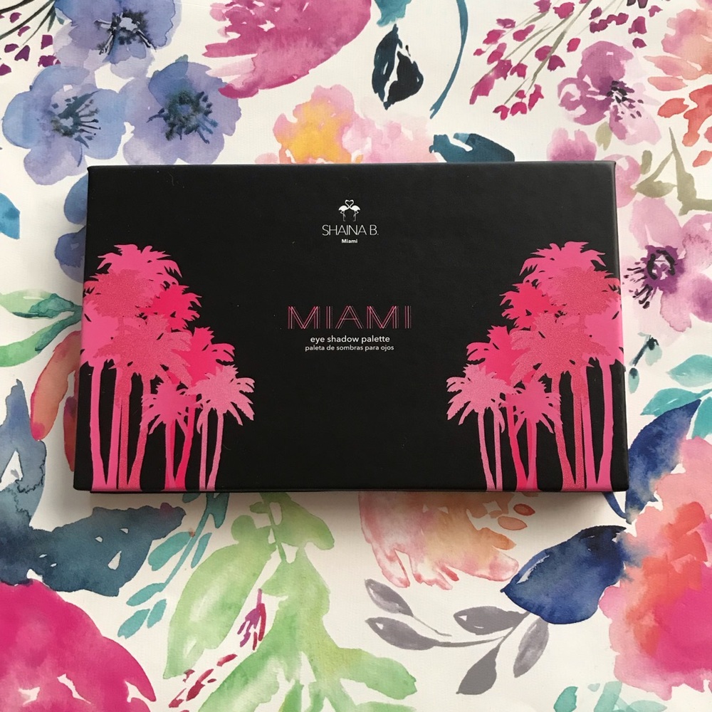 Shaina B Miami eyeshadow palette